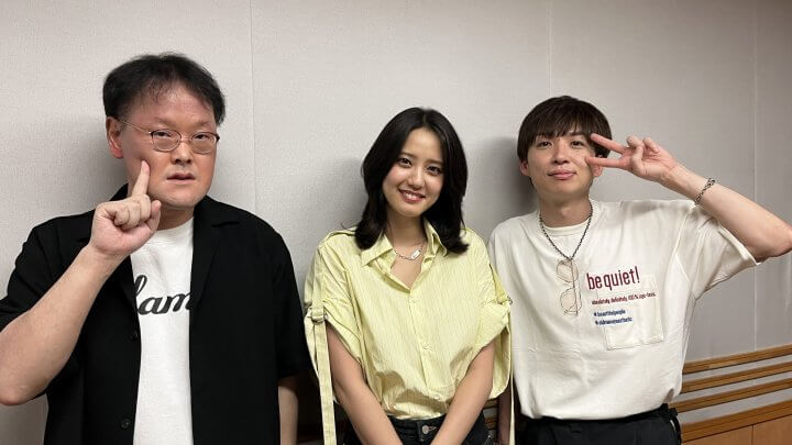 7月13日の放送は3人でお届け！一番可愛い擬音といえば・・・？『アインシュタイン・山崎紘菜 Heat&Heart!』