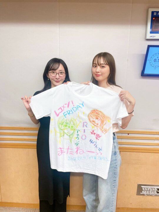 内田理央、ラジオリスナーに世界で1枚だけのTシャツをプレゼント！「素晴らしいTシャツになりました！」