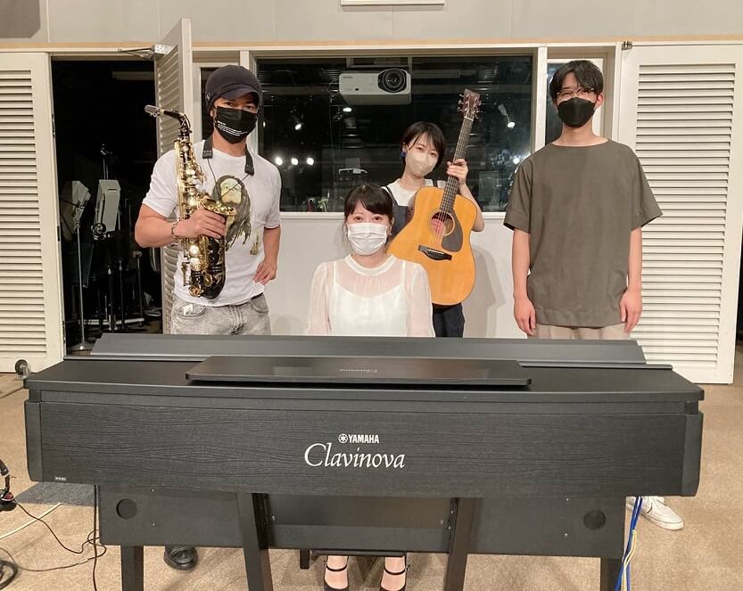 電子ピアノ「Clavinova」でポルノグラフィティのサウダージをセッション！