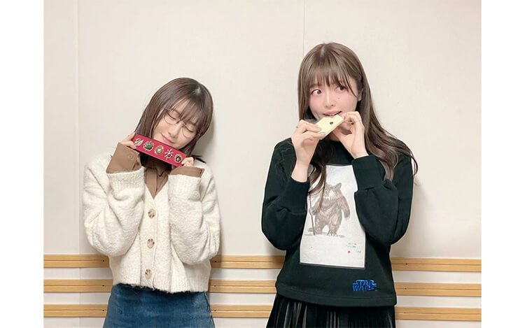 日高里菜と加隈亜衣がチョコレート交換会！ ～2月14日放送『ひだかくま』