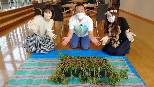 林家たい平 家で育てたじゃがいも！収穫祭の結果は…？