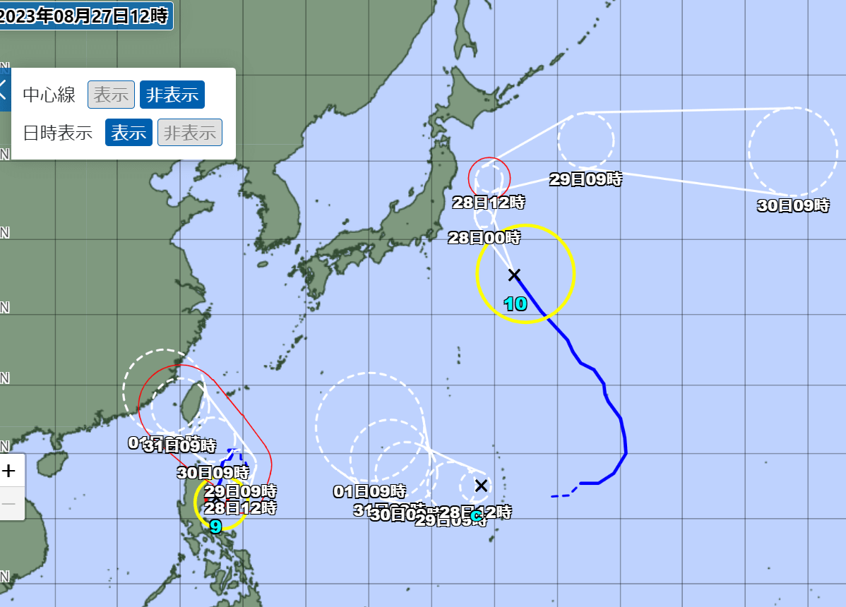 まもなく台風11号に？今後の動きに注意！