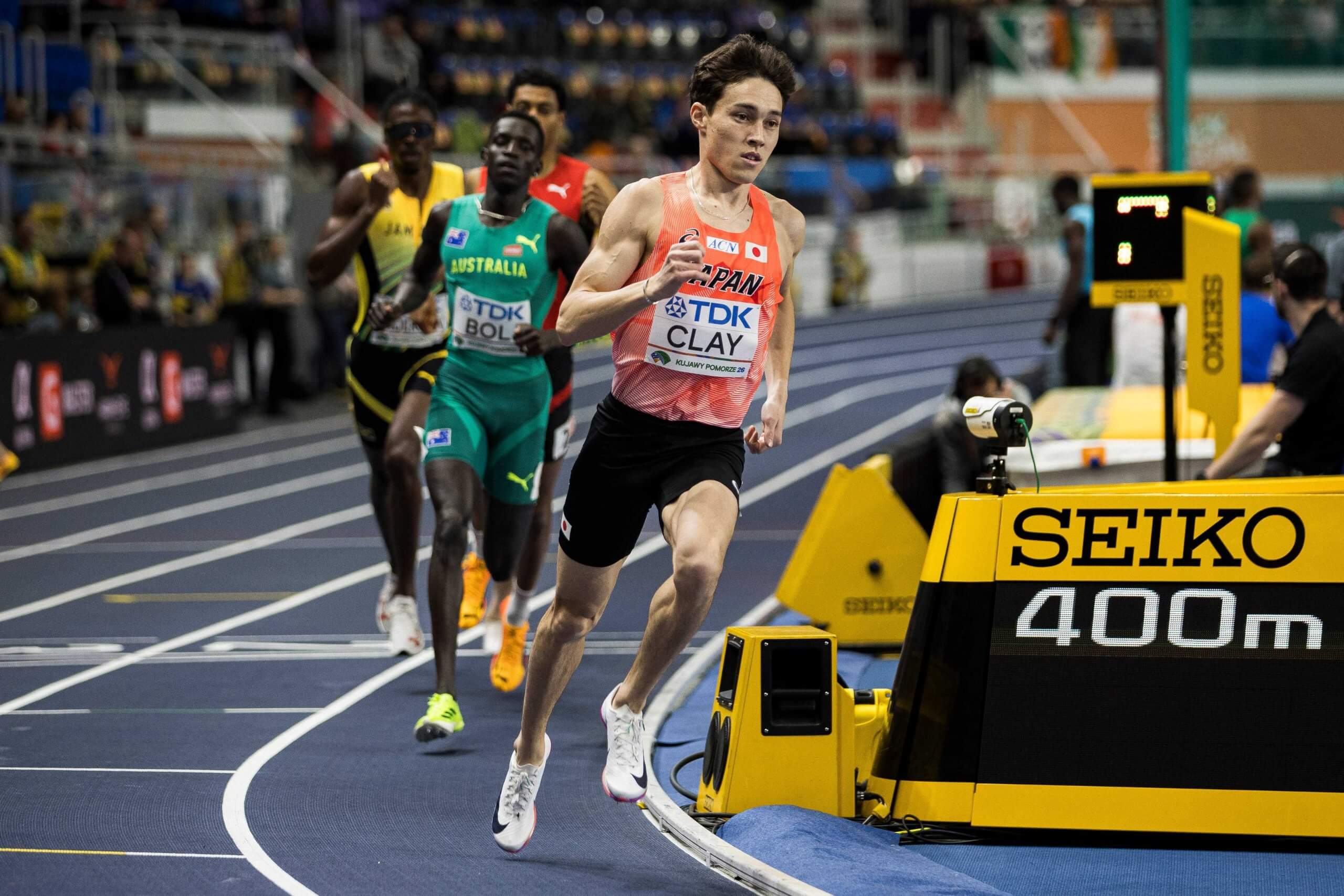 クレイアーロン竜波選手 見事決勝進出！世界陸上室内ポーランドに来てます～TrackTownJPN