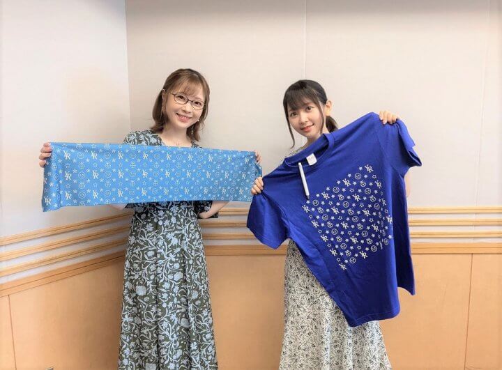 番組新グッズ「ゆみりさセット（Tシャツ＆タオル＆ボールペン）」がコミケ102で先行販売決定！【夕実＆梨沙のラフストーリーは突然に】