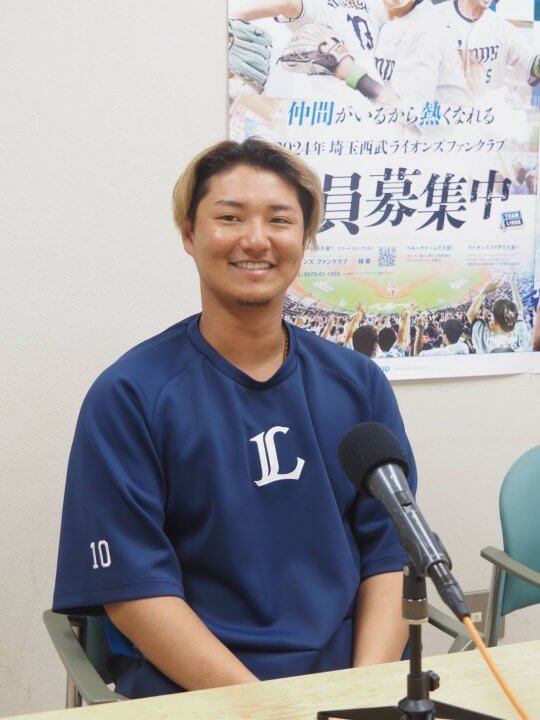 【西武】佐藤龍世選手インタビュー　背番号10を実際に背負い「恥じない成績を出さないといけないプレッシャーによって責任感や自覚も芽生えている」