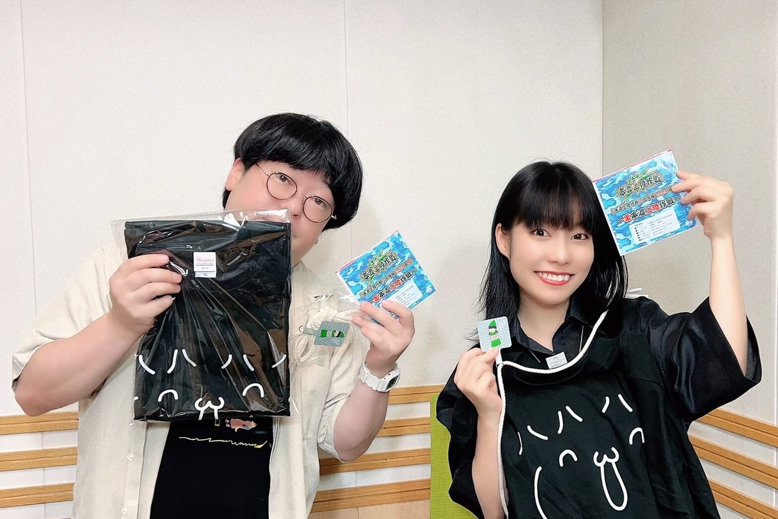 番組新グッズ『Tシャツ＆スマホストラップセット』が「A&Gショップ」で発売開始！【本渡楓と天津向の「本渡上陸作戦」】