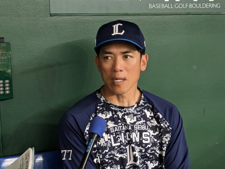 【西武】松井監督インタビュー　「5年ぶりの東京ドーム主催試合、まずカード初戦を勝てるように頑張る」