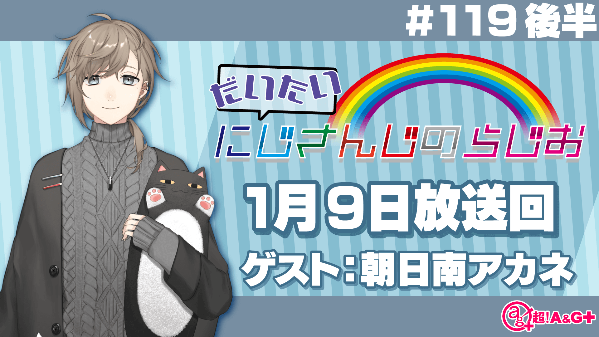 #119 後半『だいたいにじさんじのらじお』（2022年1月9日放送分）